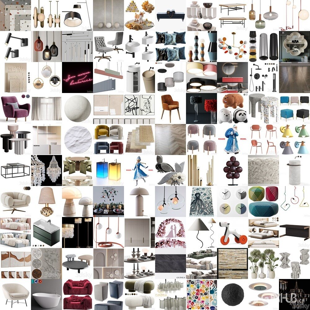 3DSky Pro 3D模型合辑2025年11月第5季