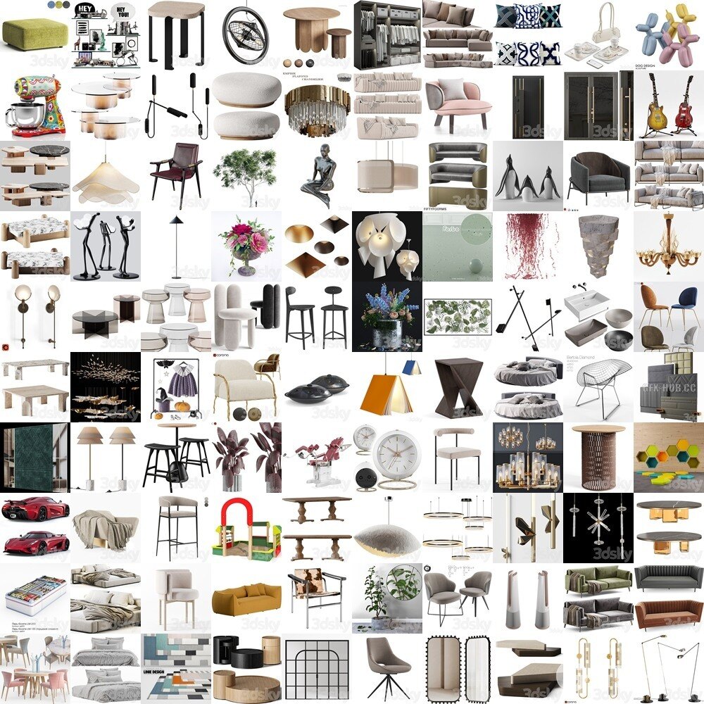 3DSky Pro 3D模型合辑2025年11月第5季