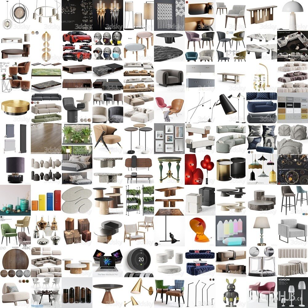 3DSky Pro 3D模型合辑2025年11月第5季