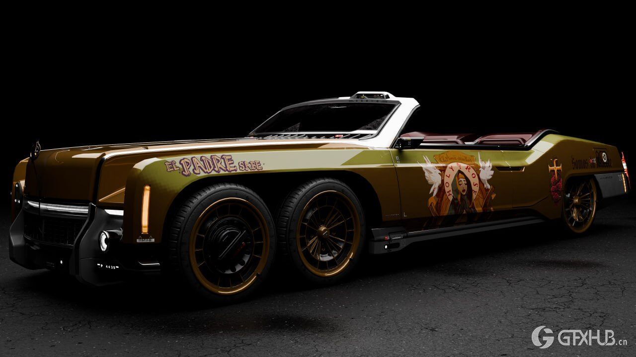 《赛博朋克2077》Blender 汽车模型合集