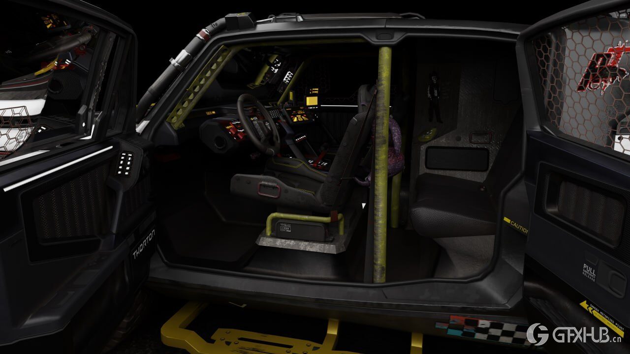 《赛博朋克2077》Blender 汽车模型合集