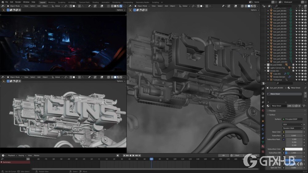 Blender 3D 片头设计入门教程 + 高级版 Introduction to Title Sequence Design