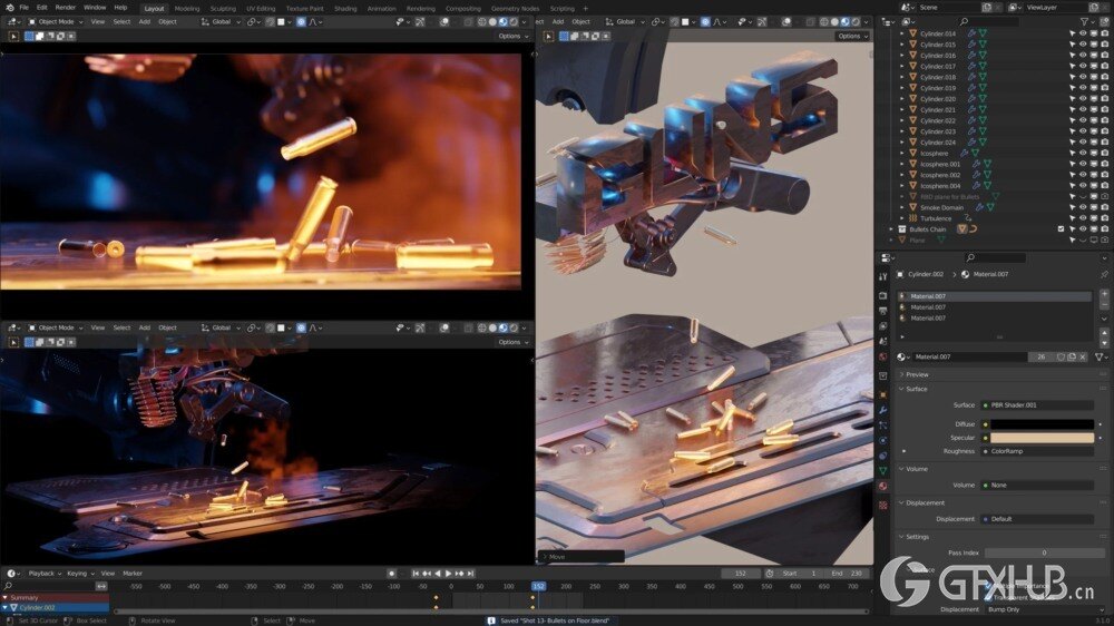 Blender 3D 片头设计入门教程 + 高级版 Introduction to Title Sequence Design