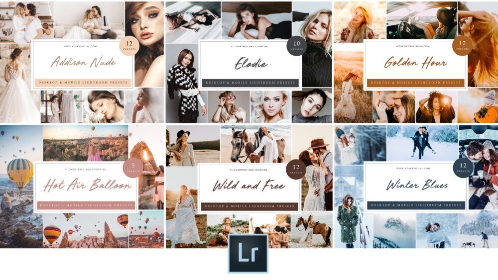 63个LR预设合集套装 BUNDLE 07 Lightroom Collection