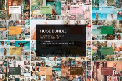 108套LR预设超级合集 HUGE Bundle Presets (108 Packs)