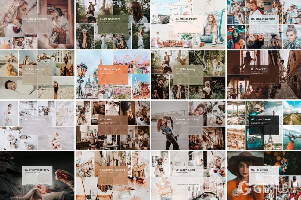 108套LR预设超级合集 HUGE Bundle Presets (108 Packs)