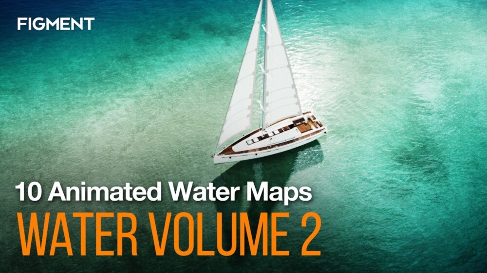 水体动态置换贴图合集 FIGMENT WATER VOLUME 2 - GFXHUB