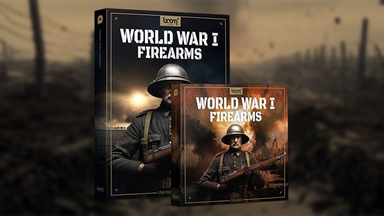 第一次世界大战枪械音效库 Boom Library – World War I Firearms - GFXHUB