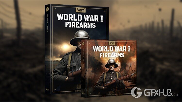 第一次世界大战枪械音效库 Boom Library - World War I Firearms
