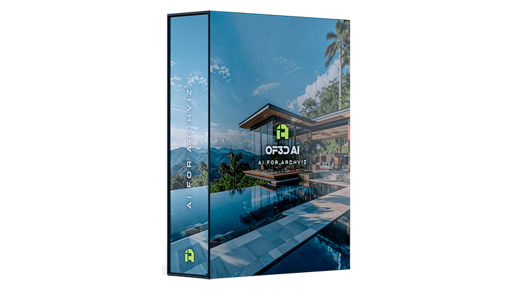 【中文字幕】建筑可视化 AI 人工智能教程 OF3D IA - AI for Archviz