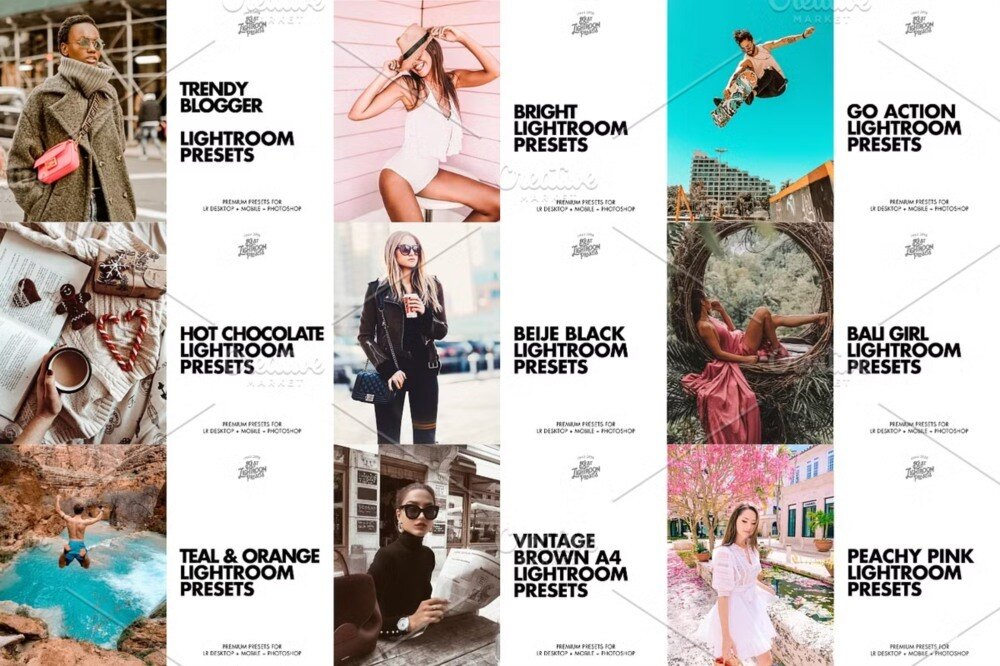 全店套装Lightroom预设套装包 All shop bundle lightroom presets