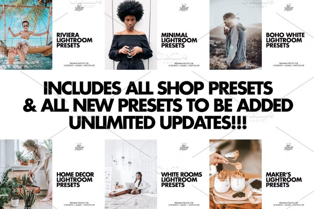 全店套装Lightroom预设套装包 All shop bundle lightroom presets