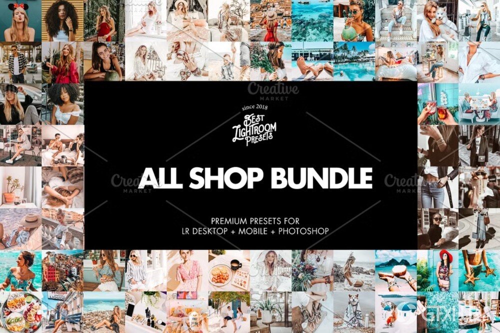 全店套装Lightroom预设套装包 All shop bundle lightroom presets