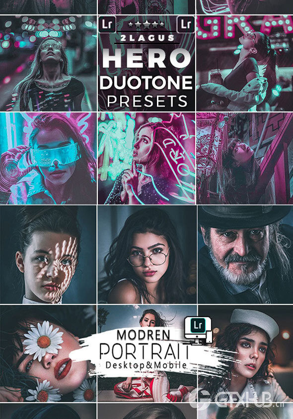 艺术收藏Lightroom预设 Artistic Collection Bundle Presets (Mobile & Desktop)