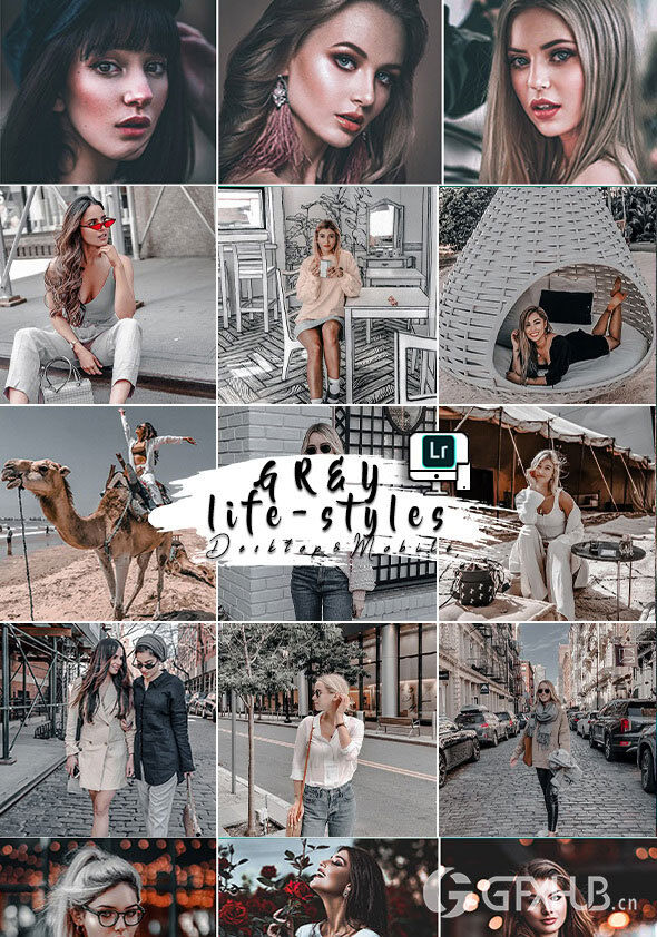 艺术收藏Lightroom预设 Artistic Collection Bundle Presets (Mobile & Desktop)