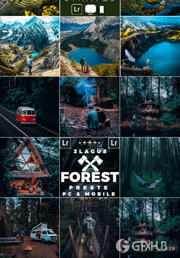 艺术收藏Lightroom预设 Artistic Collection Bundle Presets (Mobile & Desktop)