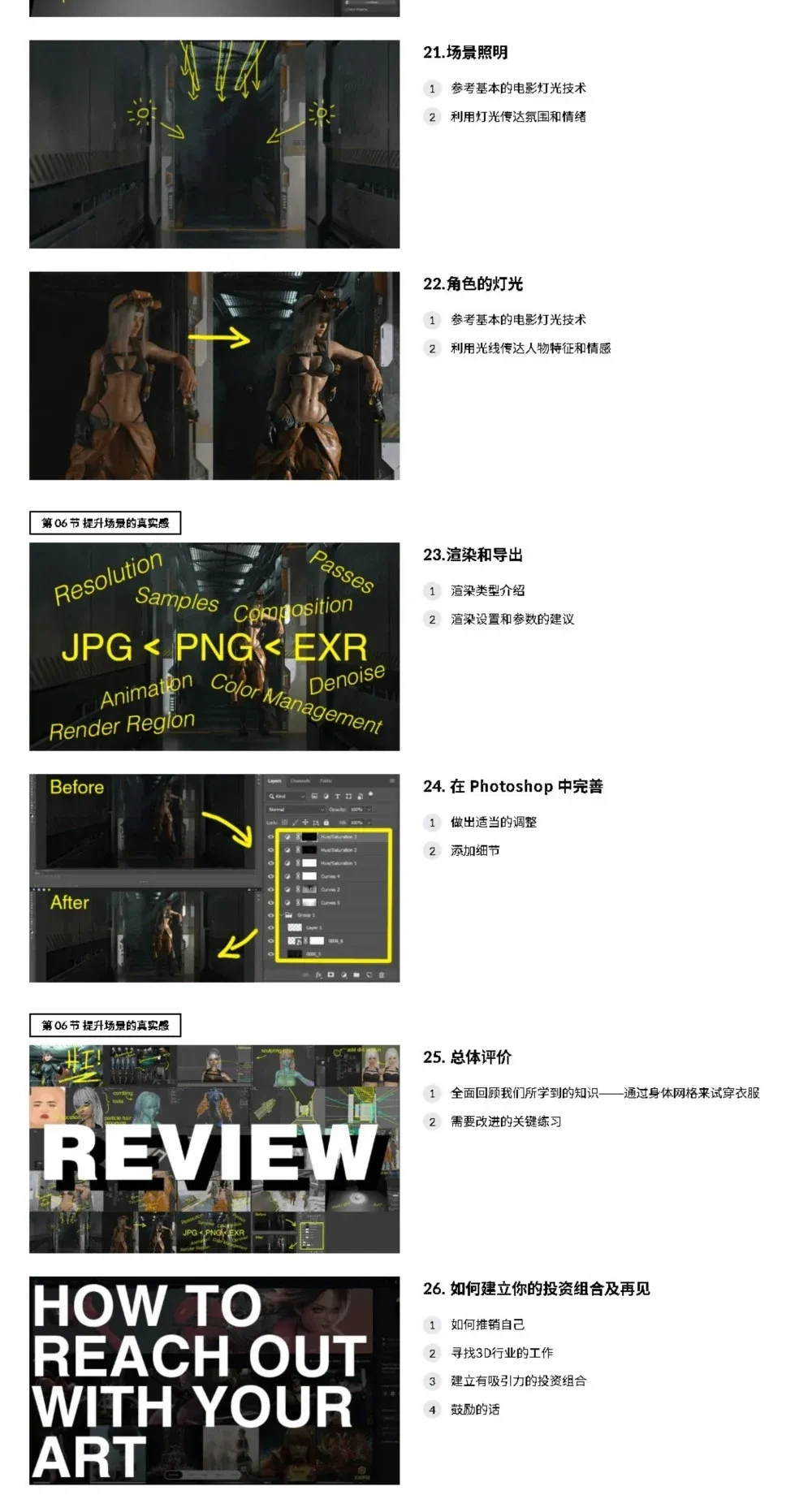 【中文字幕】使用 Daz 和 Blender 30天从零技能到专业3D艺术家