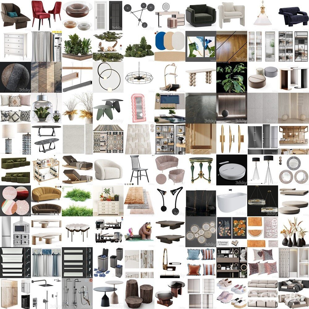 3DSky Pro 3D模型合辑2025年12月第2季