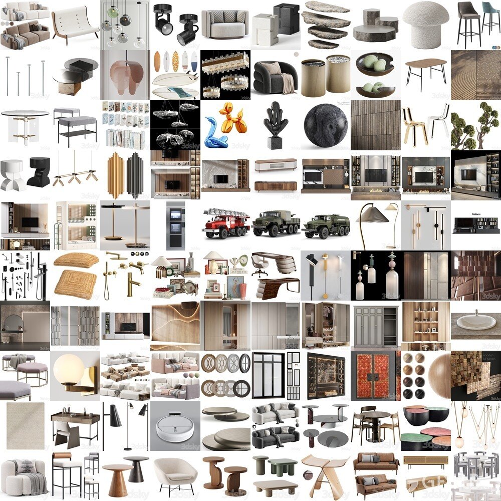 3DSky Pro 3D模型合辑2025年12月第2季