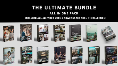 422视频LUT预设终极套装 ColorWheel Store – THE ULTIMATE BUNDLE