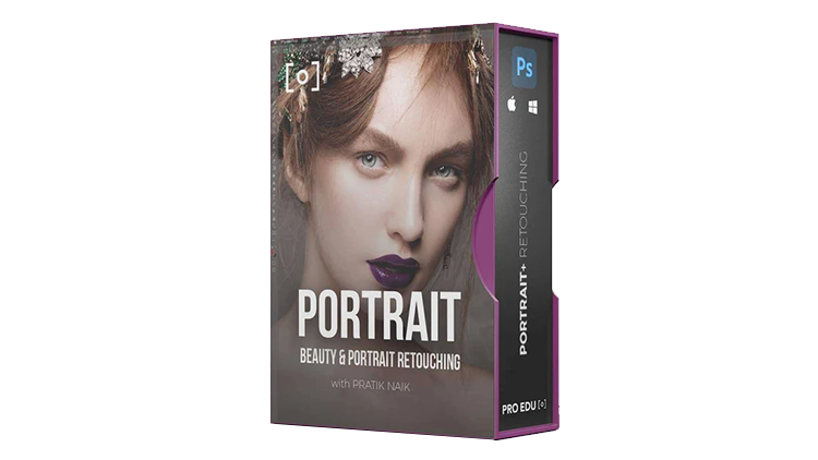 【中文字幕】肖像与头像修图教程 Beauty and Portrait Retouching with Pratik Naik - GFXHUB