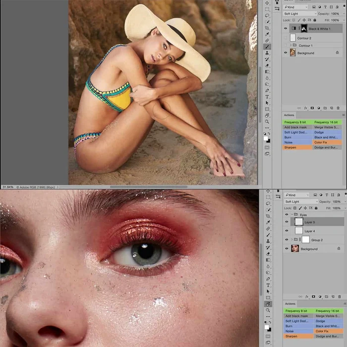 【中文字幕】肖像与头像修图教程 Beauty and Portrait Retouching with Pratik Naik - GFXHUB