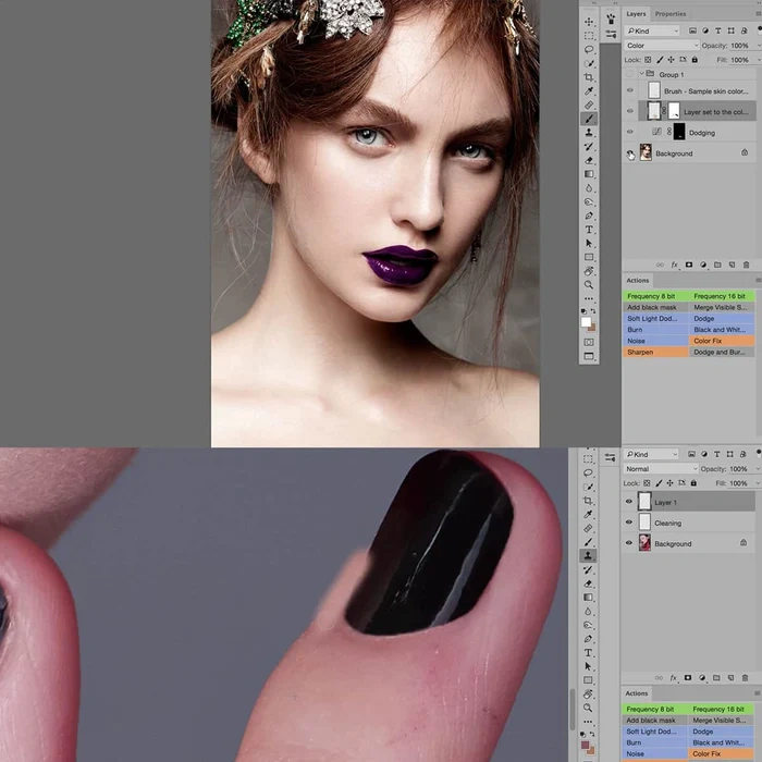 【中文字幕】肖像与头像修图教程 Beauty and Portrait Retouching with Pratik Naik - GFXHUB