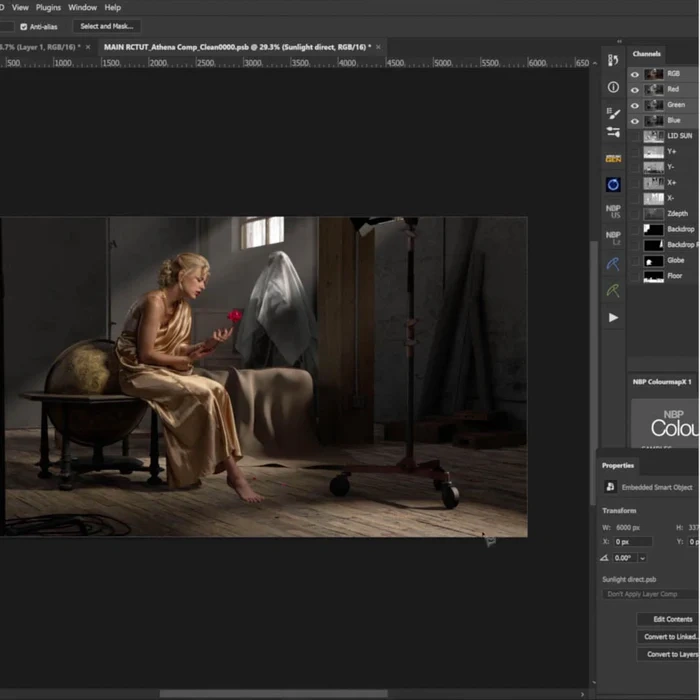 【中文字幕】反向人像合成修图 ProEdu – Reverse Portrait Photography - GFXHUB