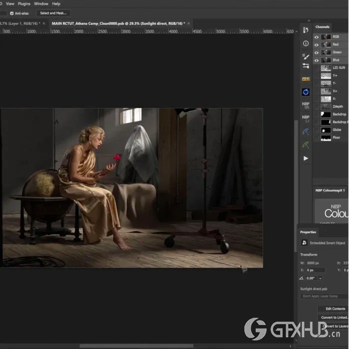 【中文字幕】反向人像合成修图 ProEdu - Reverse Portrait Photography
