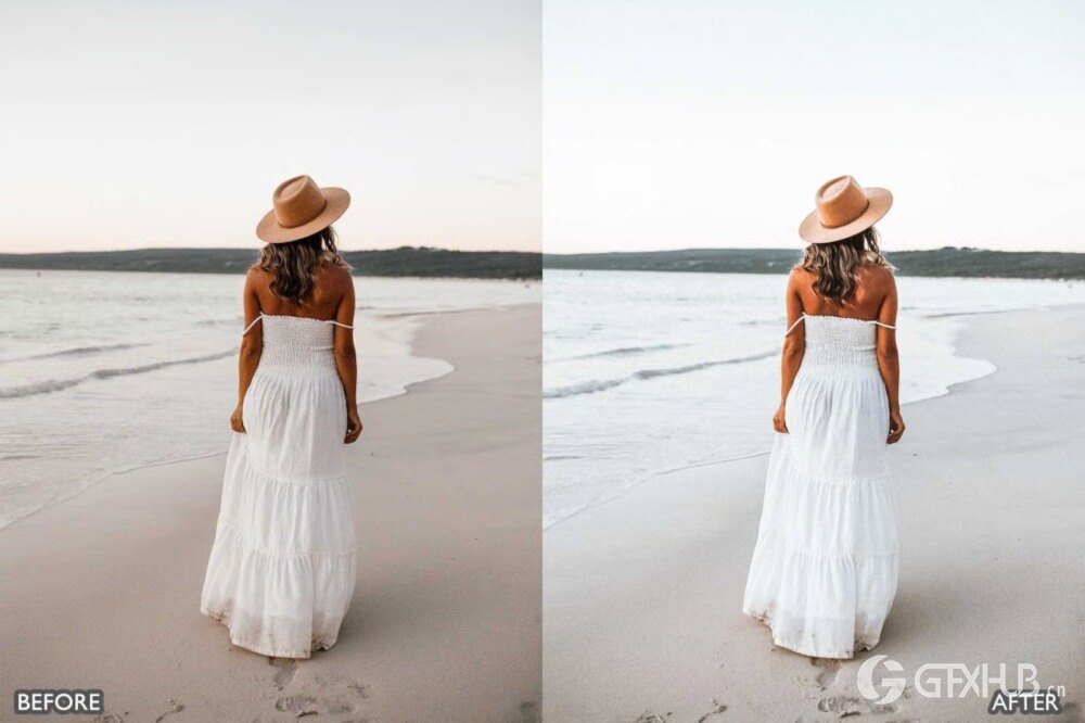 极简主义白色透明Lightroom预设包 Minimalist White Clear Lightroom Presets Pack