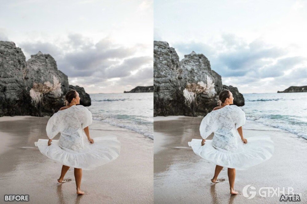 极简主义白色透明Lightroom预设包 Minimalist White Clear Lightroom Presets Pack