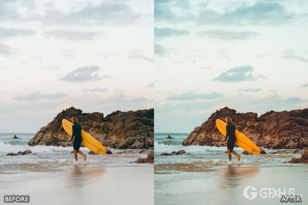 温暖金色电影 Lightroom 预设包 Warm Golden Cinematic Lightroom Presets Pack