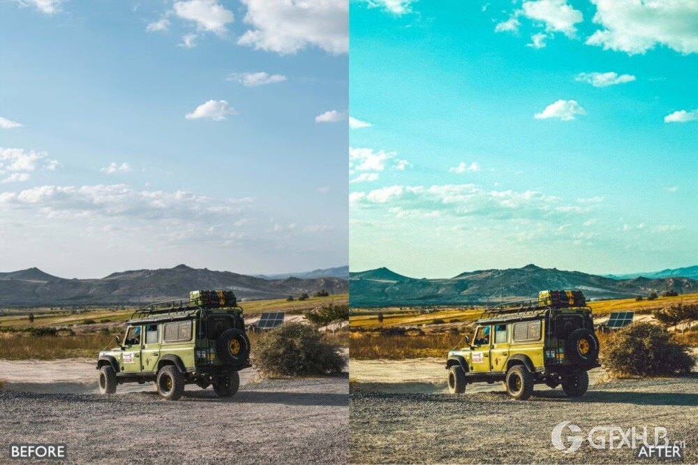电影景观 Lightroom 预设包 Cinematic Landscape Lightroom Presets Pack