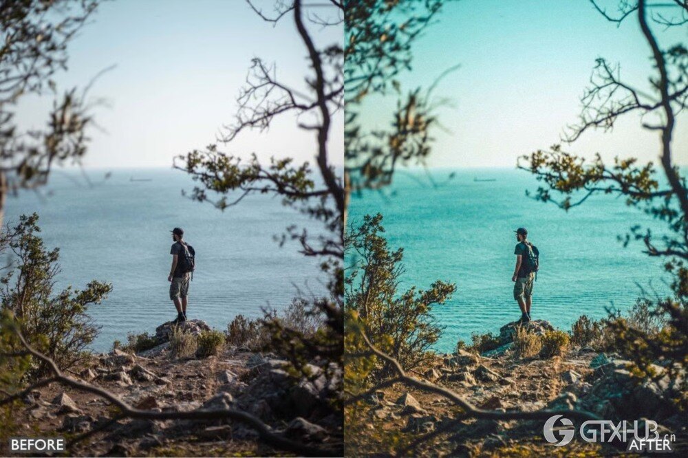 电影景观 Lightroom 预设包 Cinematic Landscape Lightroom Presets Pack