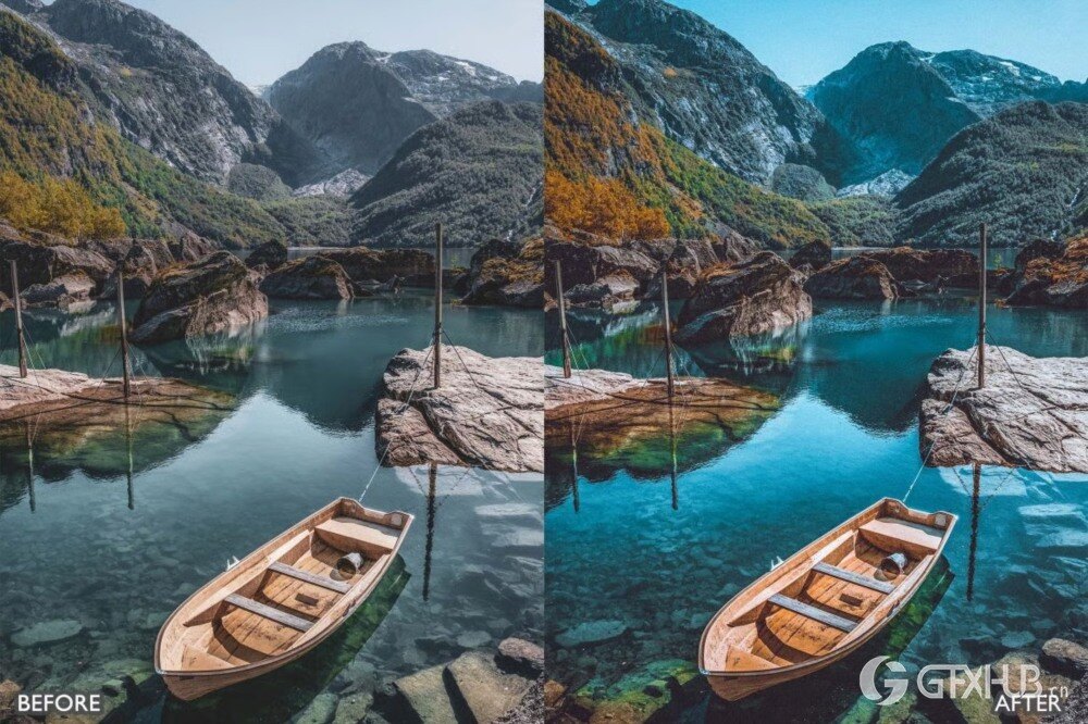 电影景观 Lightroom 预设包 Cinematic Landscape Lightroom Presets Pack