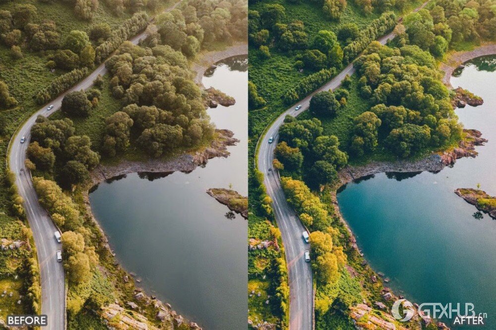 电影景观 Lightroom 预设包 Cinematic Landscape Lightroom Presets Pack