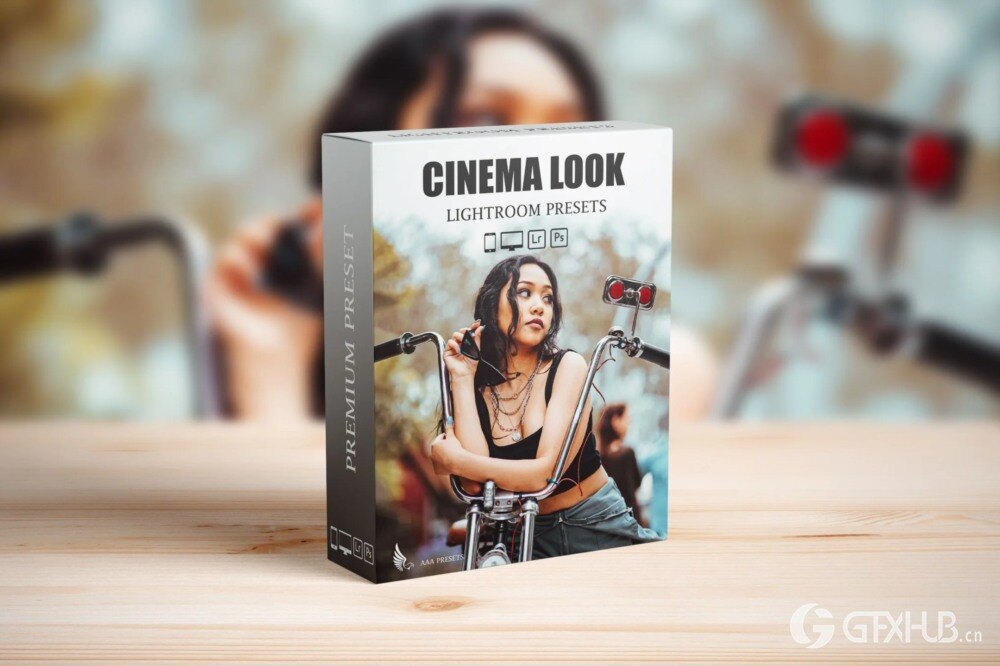 电影胶片风格 Lightroom 预设包 Cinematic Film Look Lightroom Presets Pack