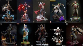 【2025精选】高精度3D打印角色模型合集 Vol.2｜90+ 影视/动漫/游戏角色雕像 · 含胸像、全身像