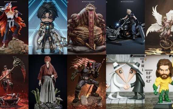 【2025精选】3D打印角色模型合集 Vol.3 | 100个高精度角色模型 · 108GB - GFXHUB