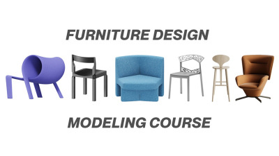 Blender 家具建模实战教程 Modeling in Blender for Furniture Designers