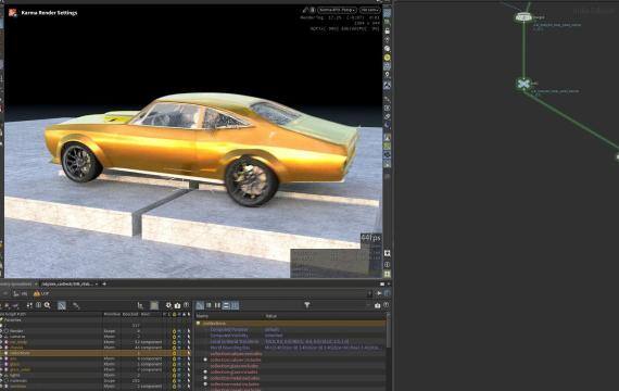 Houdini 汽车破坏特效终极教程： 从高模到完整破坏模拟全流程 - GFXHUB