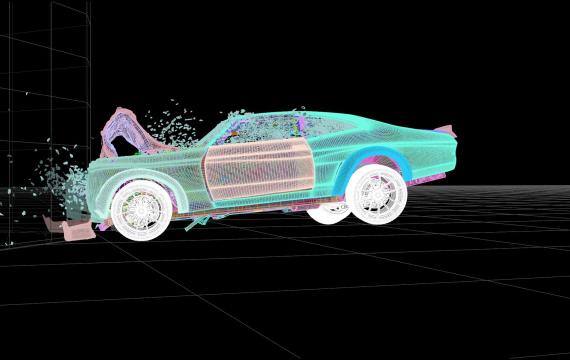 Houdini 汽车破坏特效终极教程： 从高模到完整破坏模拟全流程 - GFXHUB