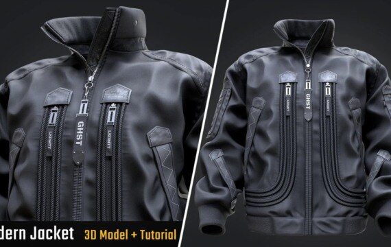 10套ZBrush/MD/Clo3D/SP角色护甲布料服装建模教程+工程文件 Clothing & Armor Tutorials FlipBox