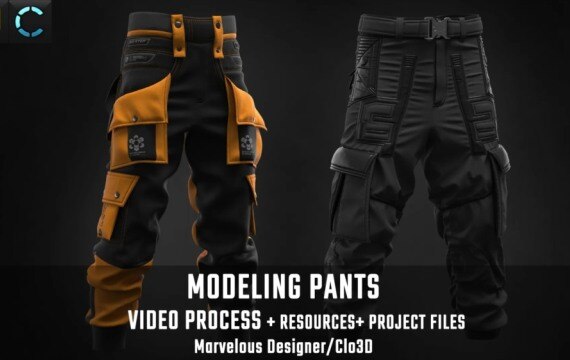 10套ZBrush/MD/Clo3D/SP角色护甲布料服装建模教程+工程文件 Clothing & Armor Tutorials FlipBox