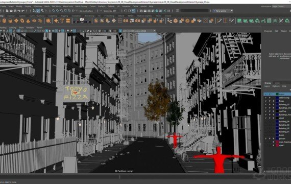 城市景观场景设计:从2D概念到3D建模的完整工作流 8 城市景观场景设计:从2D概念到3D建模的完整工作流