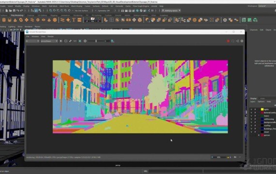 城市景观场景设计进阶：材质、照明与渲染的专业技术精要