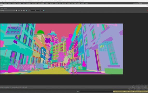 城市景观场景设计进阶：材质、照明与渲染的专业技术精要