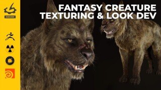 奇幻生物纹理与视觉开发：专业VFX工作流程详解