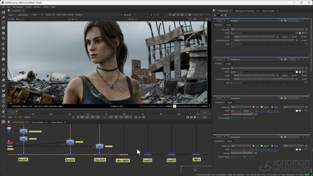 实用灯光与合成：从Maya到Nuke的电影级镜头制作指南