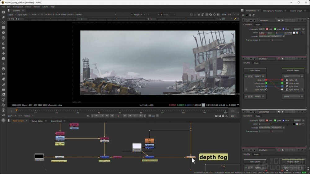 实用灯光与合成：从Maya到Nuke的电影级镜头制作指南